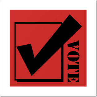 Vote (Checkbox) Posters and Art